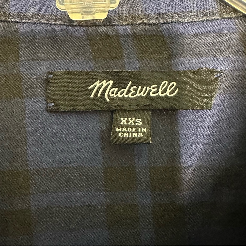 Madewell Wrap-Front Shirt in Arion Plaid - Picture 11 of 13